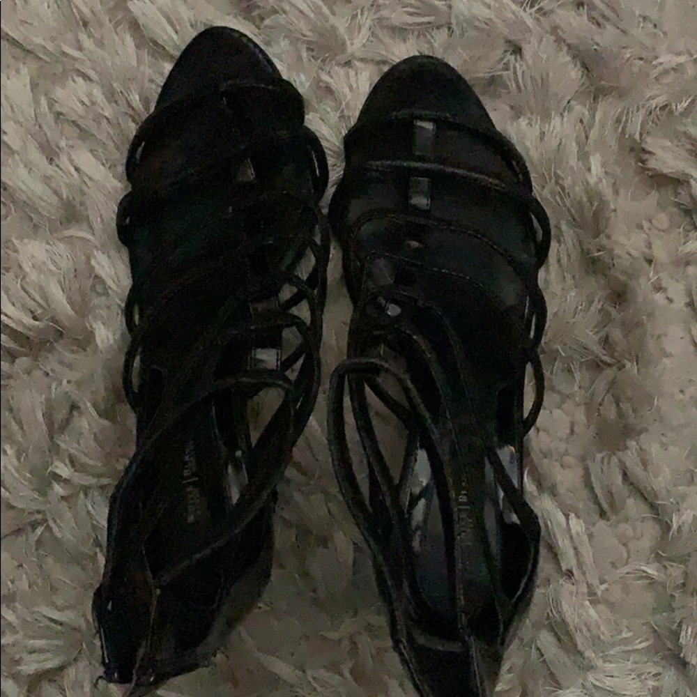 Black house White Market strapped heels